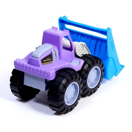 Excavator "Construction", mobile parts, plastic-3