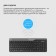 Keyboard A4Tech FSTYLER FBK25 Black/Gray USB wireless BT/Radio Slim Multimedia (FBK 106853