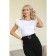 Female jumper, size 54, white color