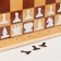 Demonstration chess and checkers 61 x 61 cm, on a magnetic board, king 6.4 cm