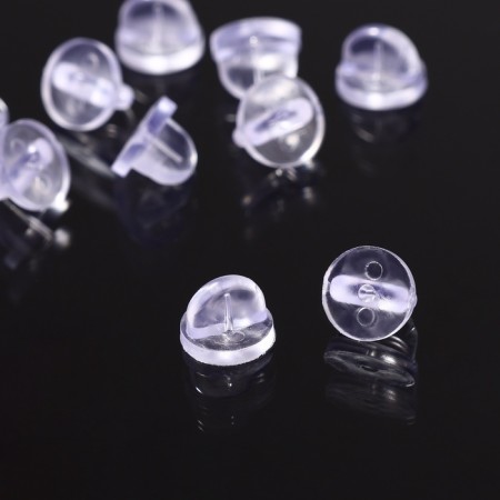 A plug for the icon, d = 1.1 cm, (set 10 pcs.), The color is transparent-5