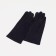 Female gloves, size 6.5, without insulation, black color
