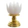 Night "Candle" LED from batteries 2haaa gold 8x8x12 cm Risalux