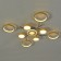 LED lamp 97W 5049lm 3000K-5700k, size 68x68x7 cm