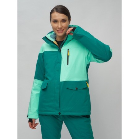 Ski suit, size 44, turquoise color-26