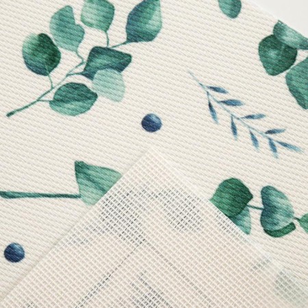Eucalyptus cloth napkin on the table-3