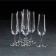 Set of glasses for champagne APUS, 210 ml, 6 pcs