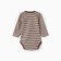 Body baby with a long sleeve "Bear", beige color, height 74