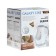 Electric kettle Galaxy Gl 0200, plastic, 1.6 l, 2200 watts, white-gray