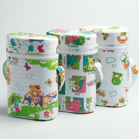 Thermal Summer is a container for two children's bottles (polystyrene), color mix-1