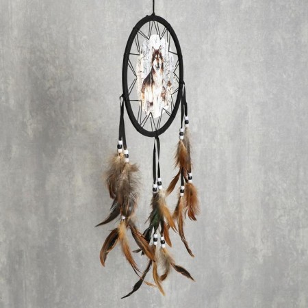Dreams 4 "Gray Wolf" Circle d = 20 cm-1