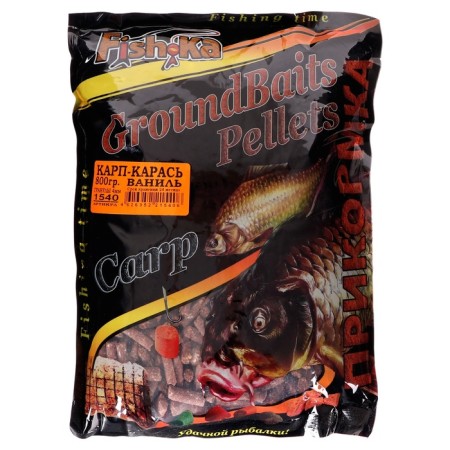 Bait Fish.ka Carp Caras Vanil, granules 4 mm, 800 g