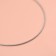 The knitting needles are circular, for knitting, with a metal cable, d = 2.5 mm, 14/80 cm