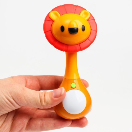 Developing toy "lion" light, music, sounds, batteries-3