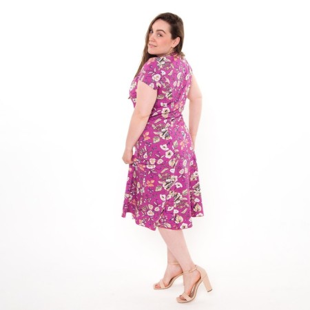 Women's dress, lilac color, size 52-4