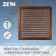 Ventilation grate Zein Lux RM2525M, 250 x 250 mm, with a grid, metal, copper