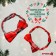 Set of ties-butter “red cell” for boys, New Year's gift packaging, baby me