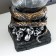 Plasmic ball Polystone "Cobra" gold 21x13x10.5 cm