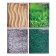 Notebook 96 sheets in the line "Texture", cover coated cardboard, offset unit, mix