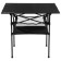 Tourist table Maclay, 82x80x69 cm, with an organizer, black color