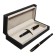 Gift handle, feathers, in the leatherette case, VIP, black body