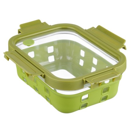 Container for baking, storage and carrying of products in the Smart Solutions cover, green color, 1050 ml-2