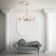 Smart ceiling lamp Madera, 40W, E14, 75x75 cm