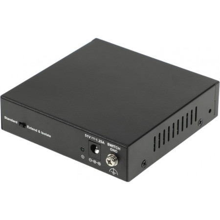 D-Link DSS-100E-6P/A1A 6x100MB 4POE+ 55W Unguided swing switch-5
