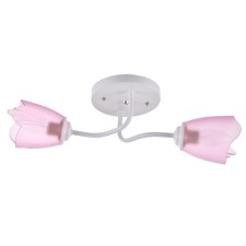 Chandelier 1341002/2pk E27 15W white-pink Bayerlux