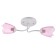 Chandelier 1341002/2pk E27 15W white-pink Bayerlux