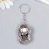 Breek Metal "Skull - Silence" silver mix 4x2.5 cm