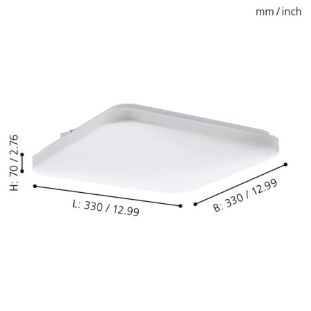Luminous Wall-flow LED Frania LED 17.3W-3