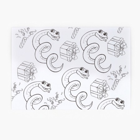 New Year's coloring anti -stress. Postcards for inspiration "Waiting for the New Year", A6-10