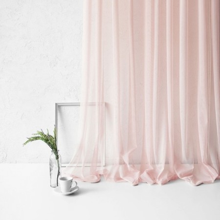 Tulle "grick", size 500x270 cm, pink color-1
