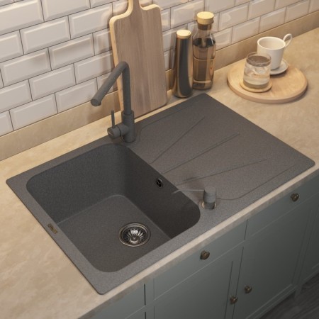 Quartz-quartz kitchen up-up uperwood quartz upd-04, rectangular, color 03 gray