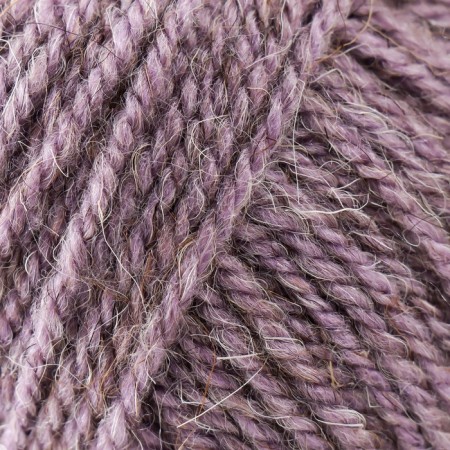 Yarn "sock" 50% wool, 50% acrylic 200m/100g (1089 lilac melange)-2