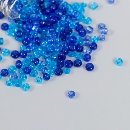 Beads 8/0 in the bottle "Night Sky" matte 20 g 6x2x2 cm-2