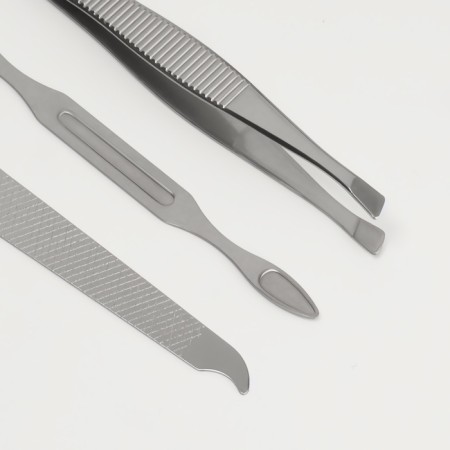 The manicure set "Khokhloma", 6 items, in a case, multi -colored-5