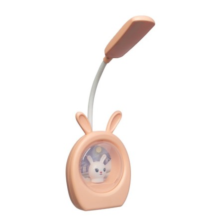 Bunny table lamp LED 3W USB peach 9.5x6x31 cm Risalux-10