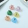 Hair crab "Avery" (set of 6 pcs) bow, 2.5 cm, mix