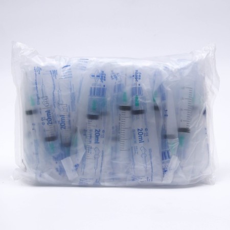 Syringe 20.0 ml China (3 computers) with a 21g beaging needle-2