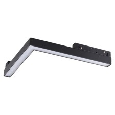 A track lamp for a low -speed busbard is dimmed with the remote control remote control. Flum, 24W, LED, 43x250x231 mm, black color