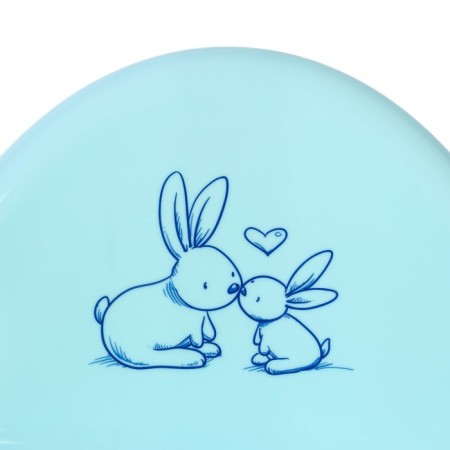 Pot children's musical "rabbits", the color of a delicate-turquoise-1