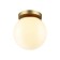Bosco lamp, 1x5W E27, color gold, IP44