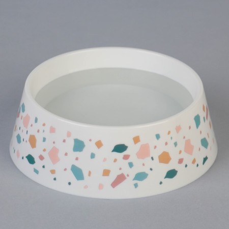 Plastic bowl "Geometry", white, 300 ml-2