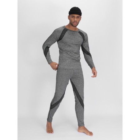 Male thermal underwear, size 48-50, gray color-2