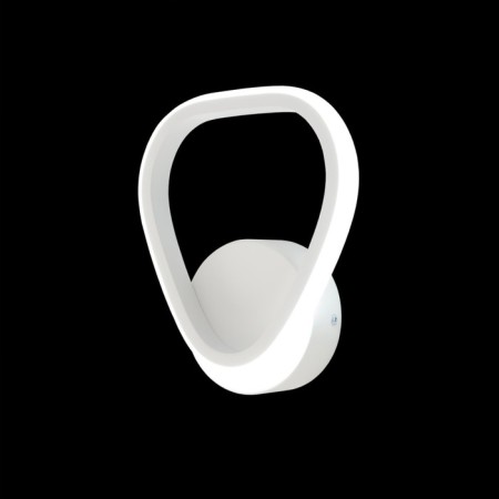 Sconces Citilux “Cesar 1” CL233B410, 16x21.1 cm, 1x24W, LED, white color-1