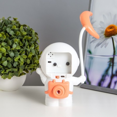 Spinker with the Cosmo clock LED 2W 6000K USB MIX 14x14x20cm Risalux-4