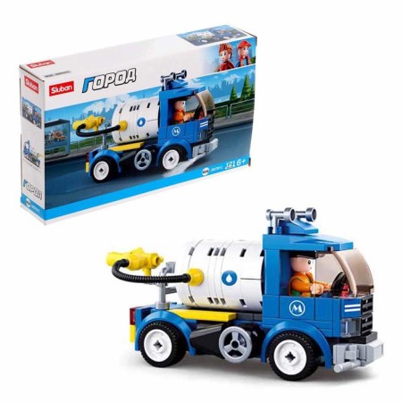Designer city "Polivot machine", 121 parts