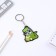 Acrylic key a keychain "Panda", 7 x 12.5 cm